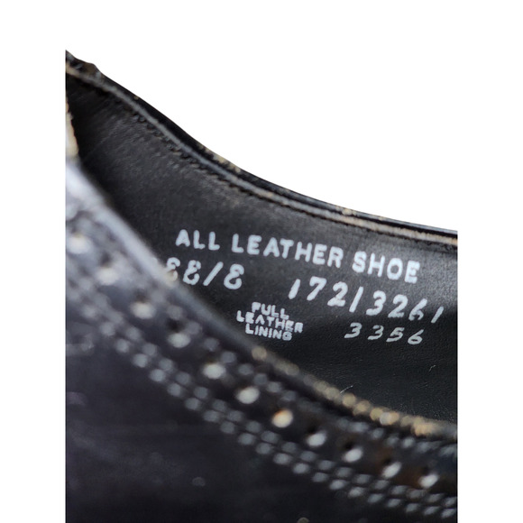 Hanover Masterflex Dress Shoes Wingtip Oxfords Leather Mens 10.5 Vintage Classic main image 13